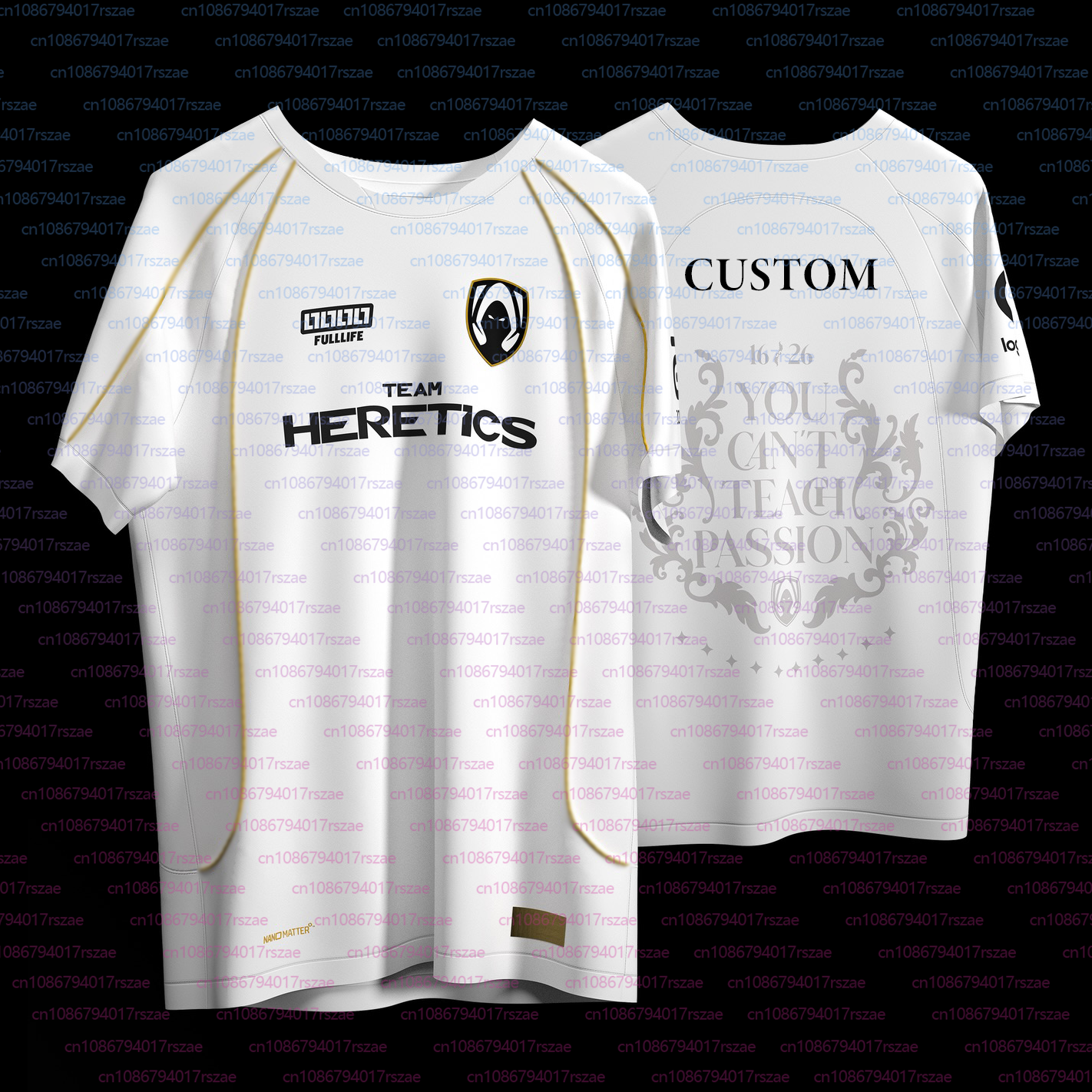 Esports Gaming Jersey - New 2026 Uniform Team Heretics Jersey