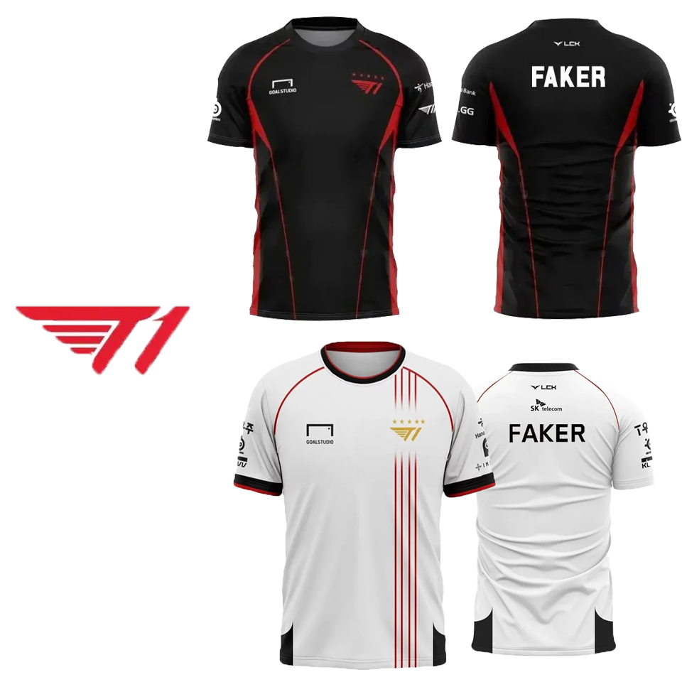 Faker Jersey T1 Team Champion  - Esports Gaming Jersey recension och pris