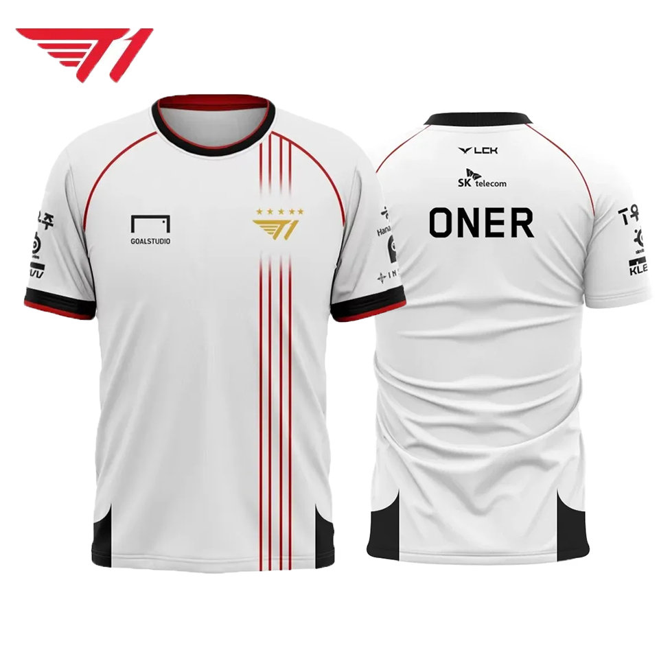 Faker Jersey T1 Team Champion  - Esports Gaming Jersey recension och pris