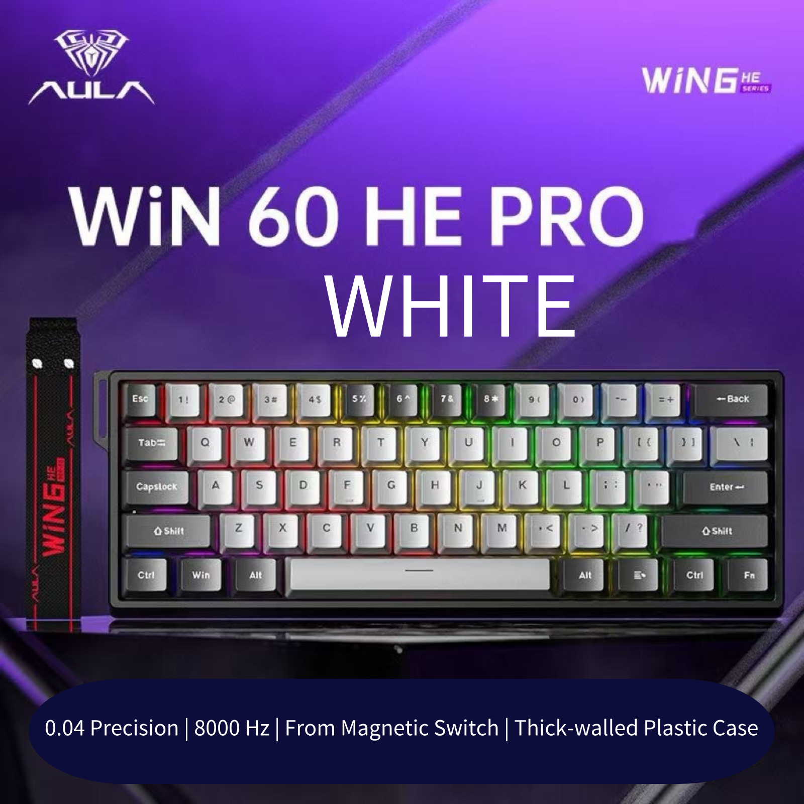 AULA HERO 60HE Magnetic Switch - Esports Gaming Uk recension och pris