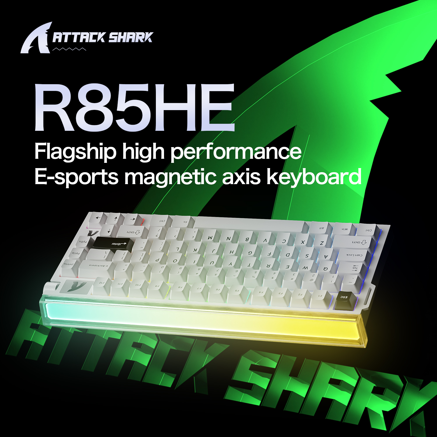 ATTACK SHARK R85HE R85 Custom  - Esports Gaming Uk recension och pris