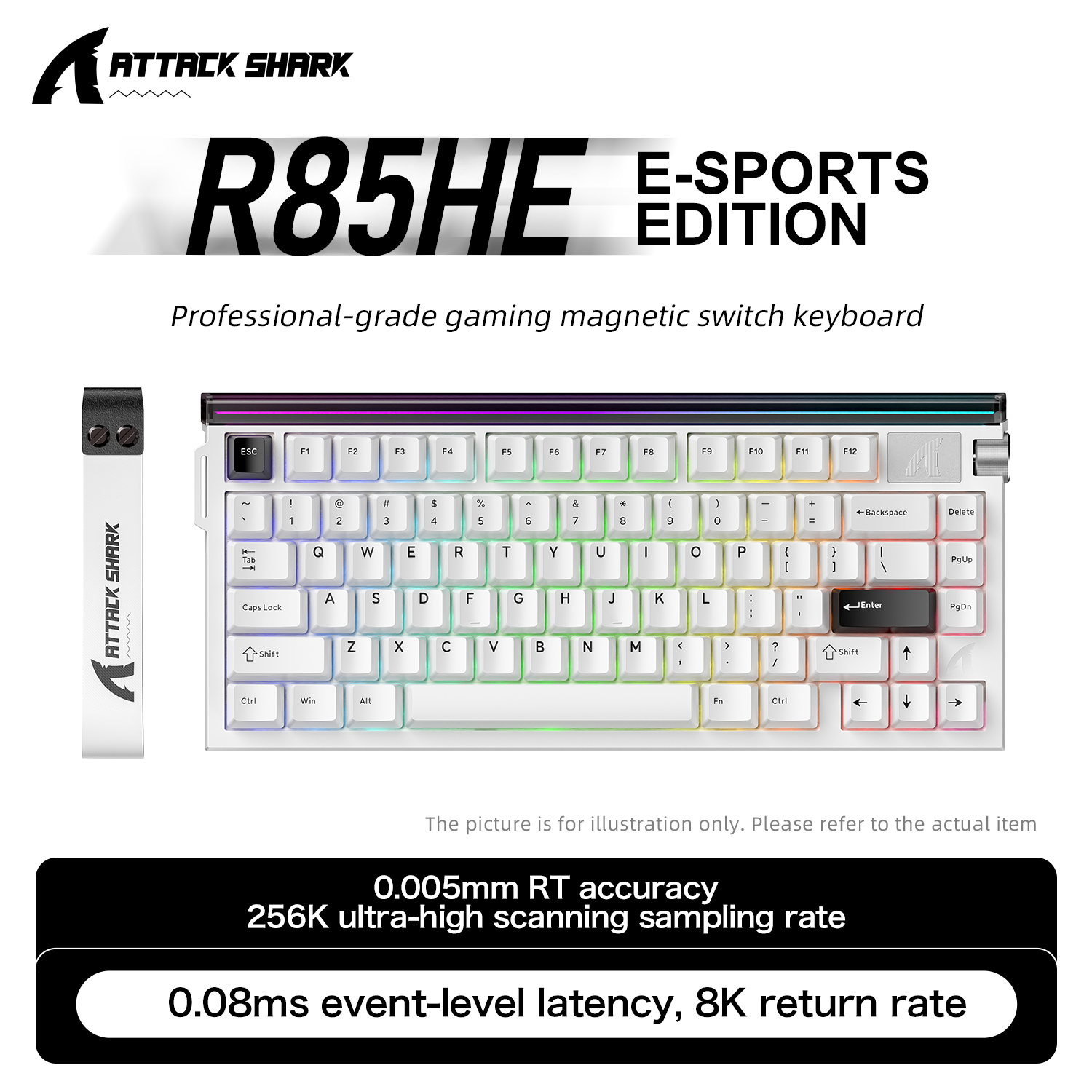 ATTACK SHARK R85HE R85 Custom  - Esports Gaming Uk recension och pris
