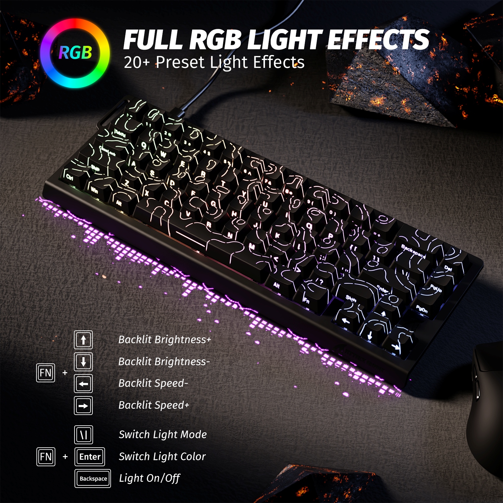 ATTACK SHARK X68 HE Wired 8KHz - Esports Gaming Uk recension och pris