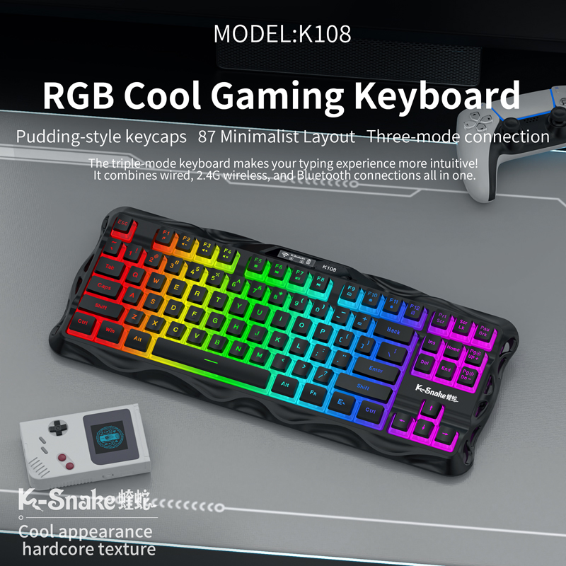ksnake K108 Bluetooth wireless - Esports Gaming Uk recension och pris