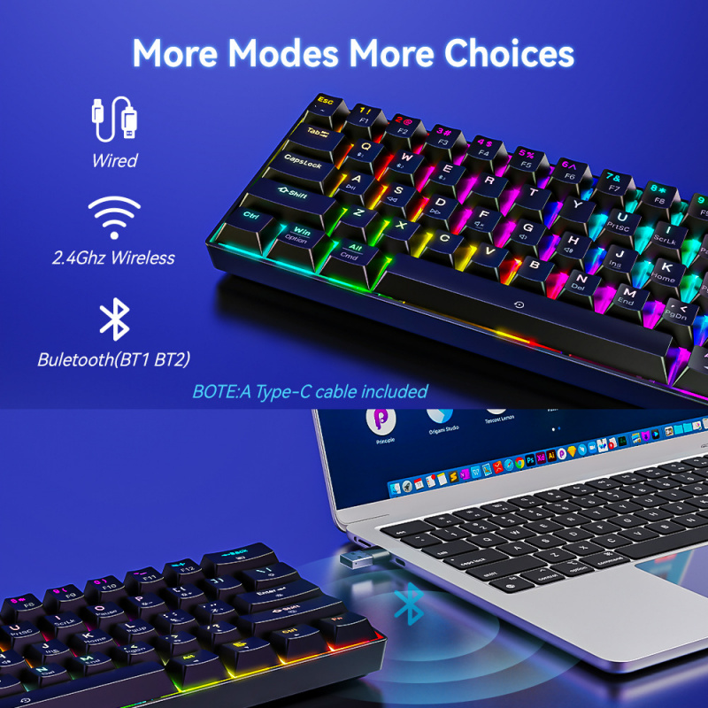 Bluetooth Three-Mode Mechanica - Esports Gaming Uk recension och pris