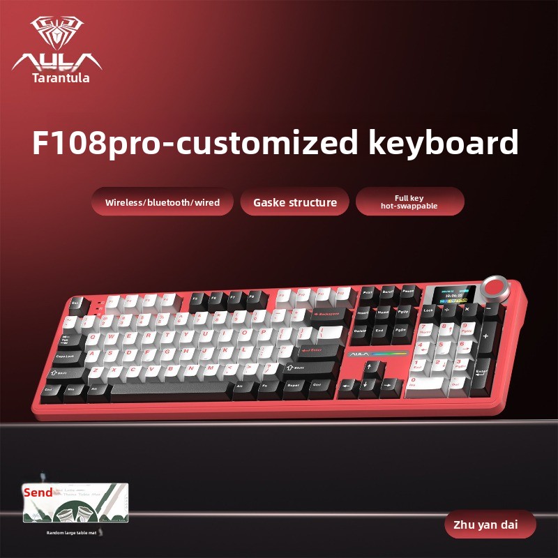 AULA F108 PRO Tri-Mode Wireles - Esports Gaming Uk recension och pris