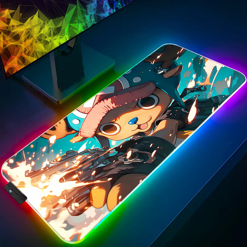 RGB Mouse Pad one piece Tony T - Esports Gaming Pad recension och pris