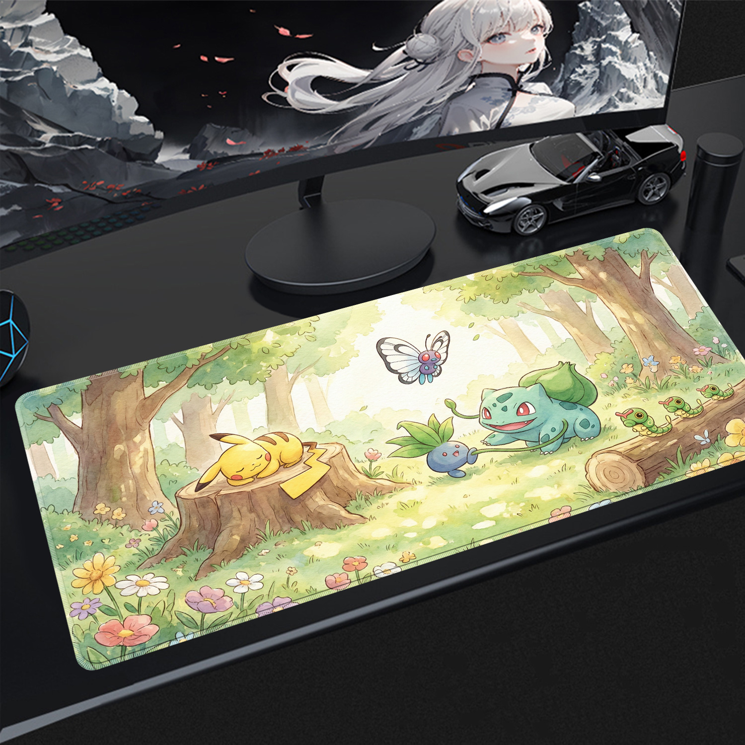 Kawaii Mouse Pad Gaming PC Acc - Esports Gaming Pad recension och pris