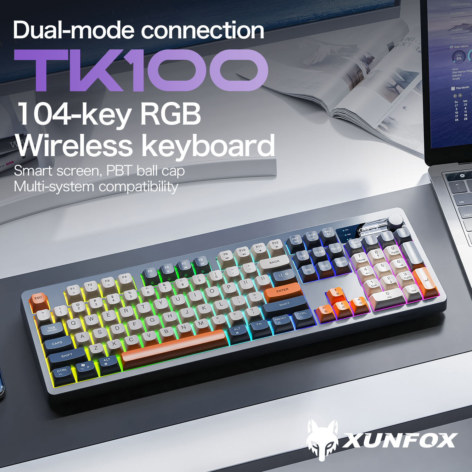 Xunfox TK100 Bluetooth wireles - Esports Gaming Uk recension och pris