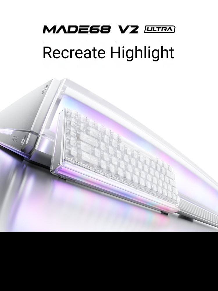 Melgeek Made68v2 Ultra Transpa - Esports Gaming Uk recension och pris